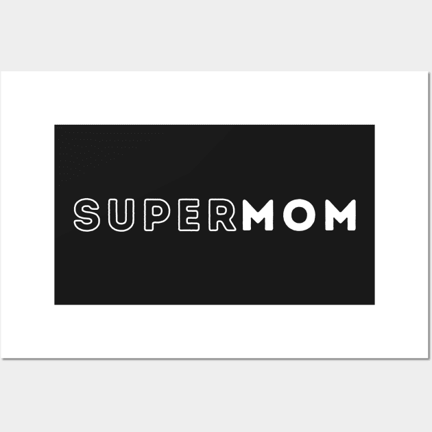 Super Mom Wall Art by blueduckstuff